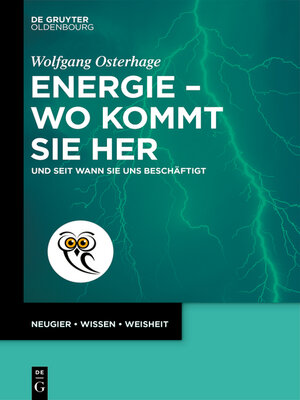 cover image of Energie – wo kommt sie her